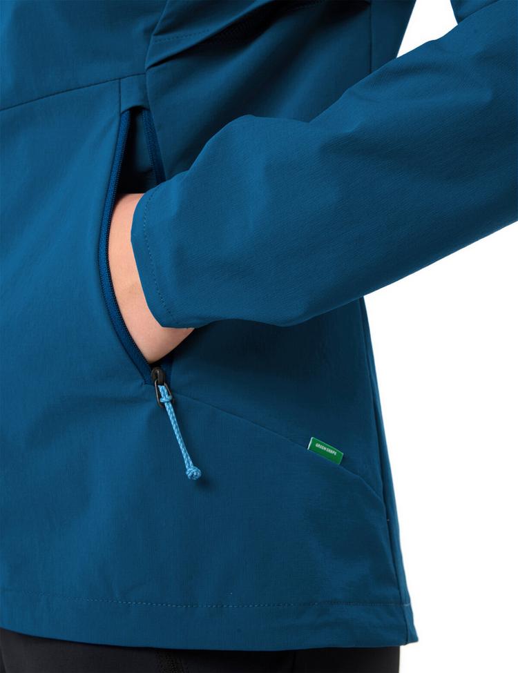 VAUDE VAUDE Women's Tekoa Jacket II Outdoorjacke Damen - shore blue - 0 | SportScheck