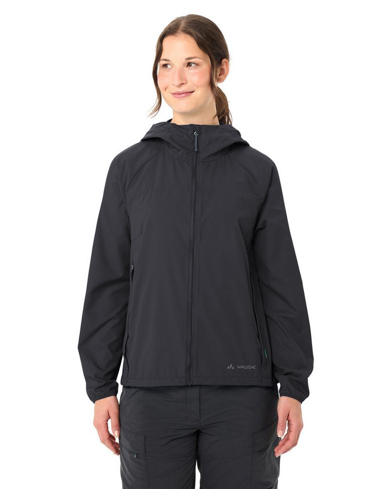 VAUDE VAUDE Women's Neyland Wind Jacket II Outdoorjacke Damen - phantom black - 0 | SportScheck