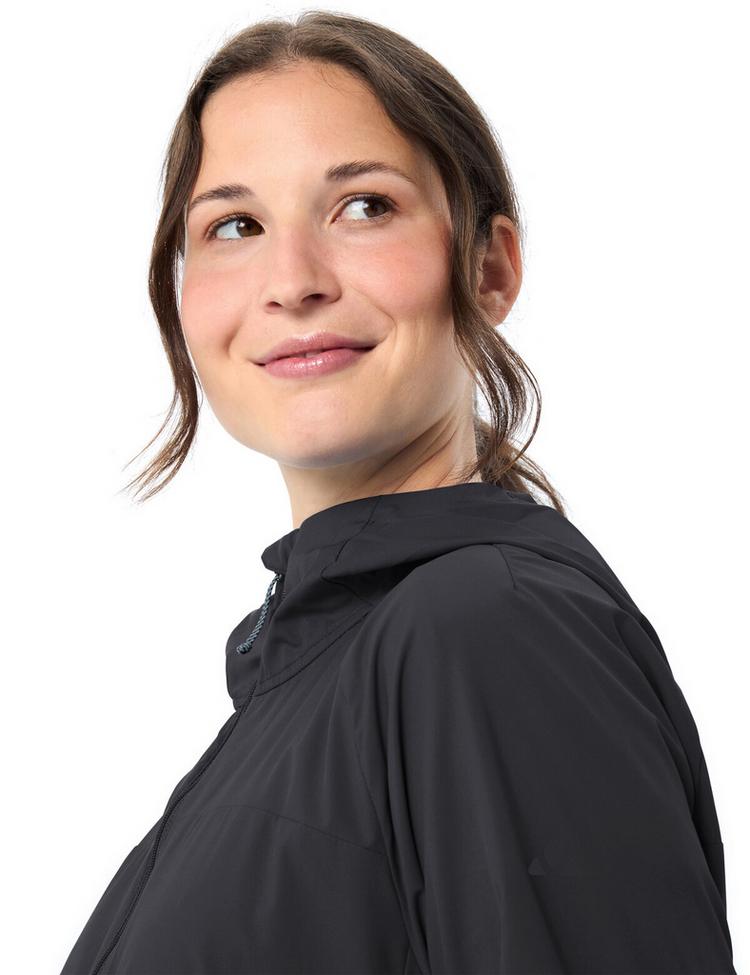 VAUDE VAUDE Women's Neyland Wind Jacket II Outdoorjacke Damen - phantom black - 1 | SportScheck