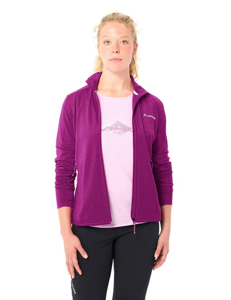 VAUDE VAUDE Women's Scopi Fleece Jacket II Outdoorjacke Damen - pink orchid - 2 | SportScheck
