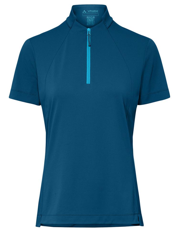 VAUDE VAUDE Women's Adlux HZ Shirt T-Shirt Damen - shore blue - 0 | SportScheck