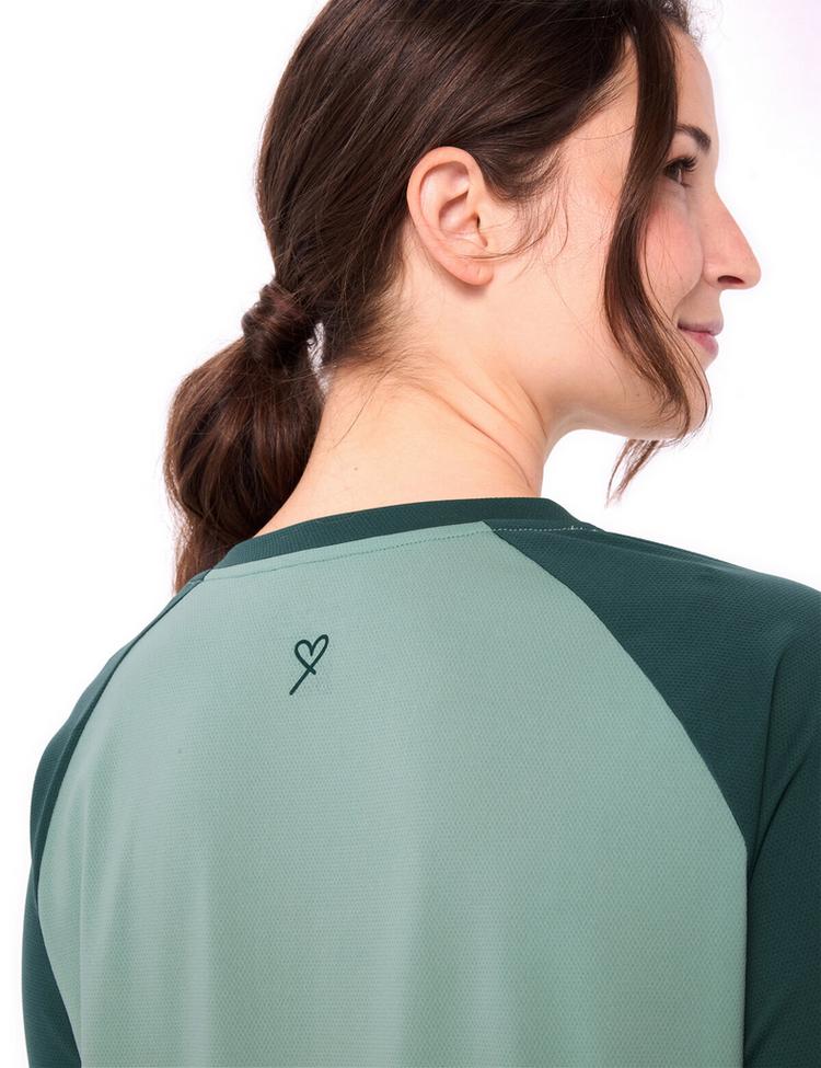 VAUDE VAUDE Women's Neyland 3/4 T-Shirt II T-Shirt Damen - dusty fern - 1 | SportScheck