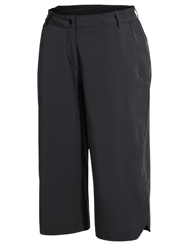 VAUDE VAUDE Women's Tamaro Base Capri Pants Fahrradhose Damen - black - 0 | SportScheck