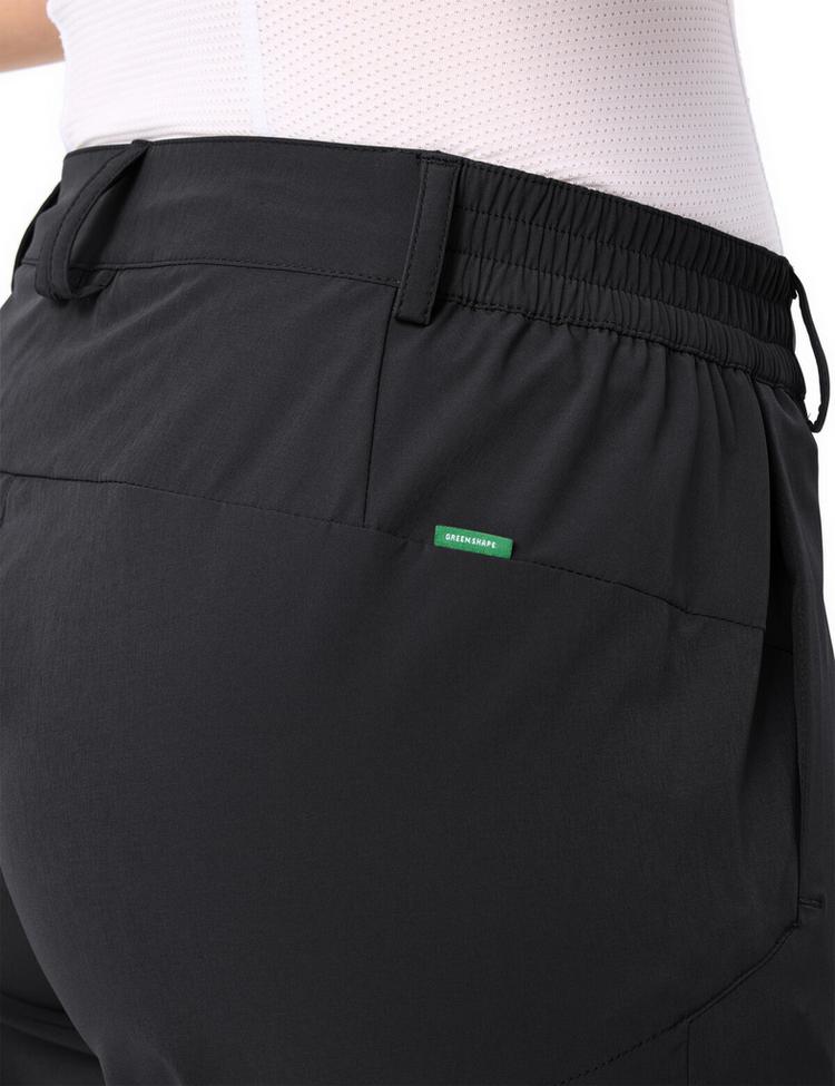 VAUDE VAUDE Women's Tamaro Base Capri Pants Fahrradhose Damen - black - 1 | SportScheck
