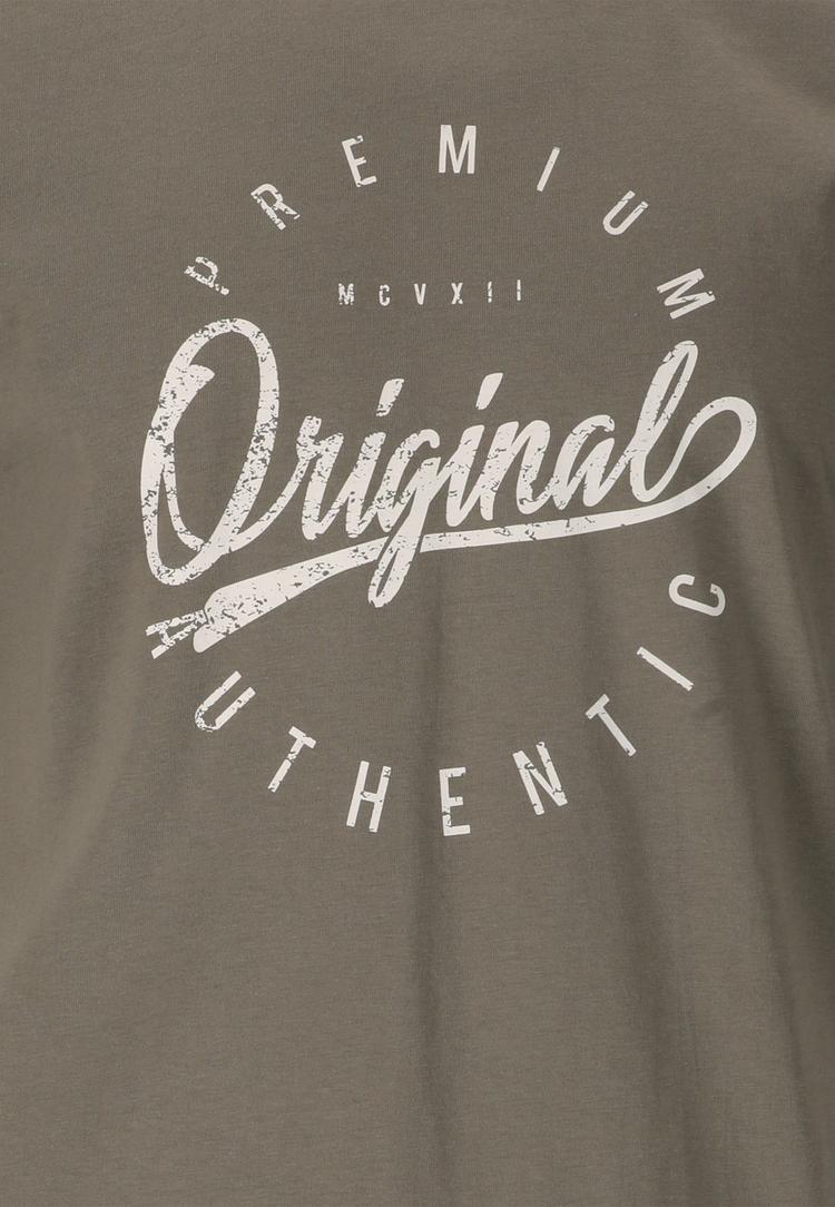 NOU NOU Radomi Printshirt Herren - 3211 Smokey Olive - 1 | SportScheck