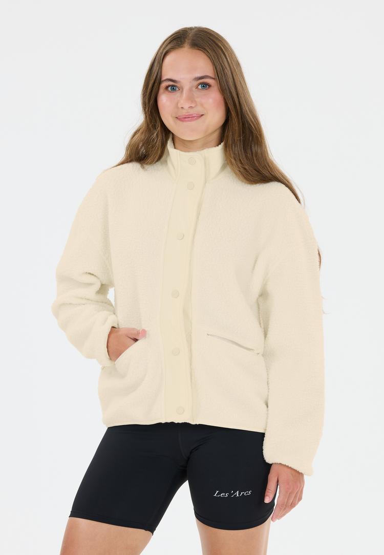 Les'Arcs Les'Arcs Alakdan Fleecejacke Kinder - 1145 Whisper White - 0 | SportScheck