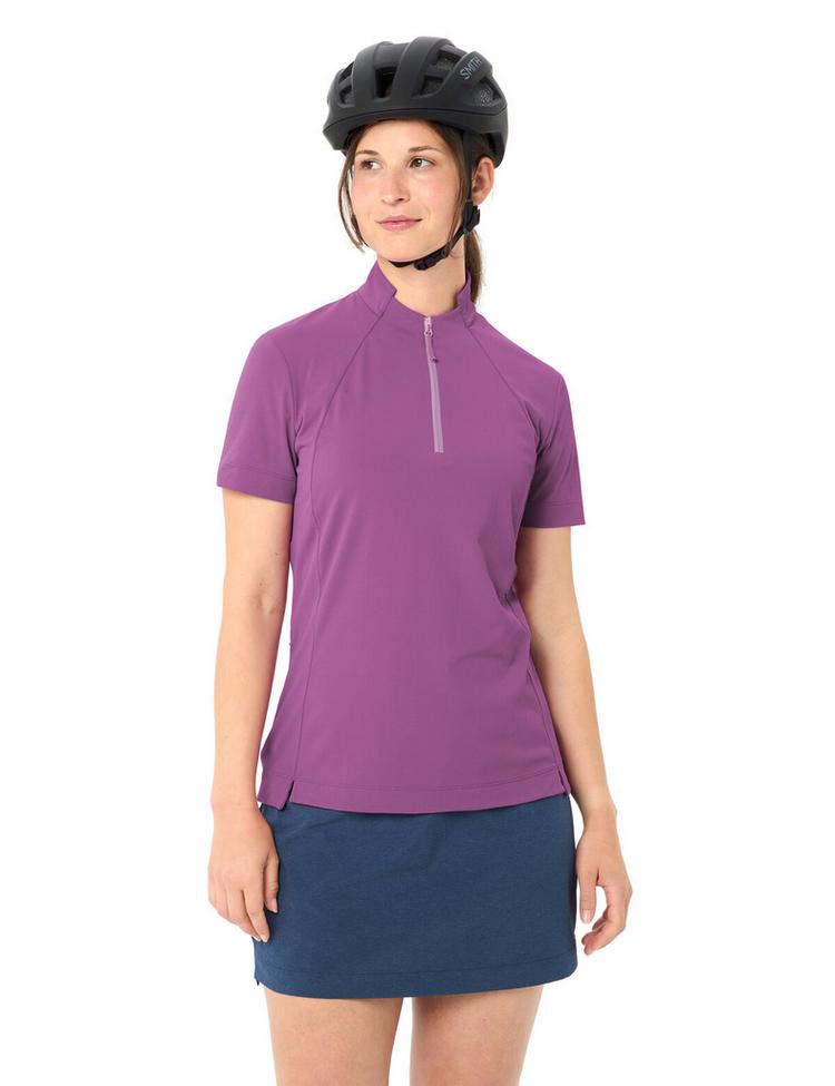 VAUDE VAUDE Women's Adlux HZ Shirt T-Shirt Damen - magenta - 2 | SportScheck