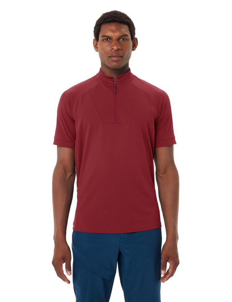VAUDE VAUDE Men's Adlux HZ Shirt T-Shirt Herren - carmine - 0 | SportScheck