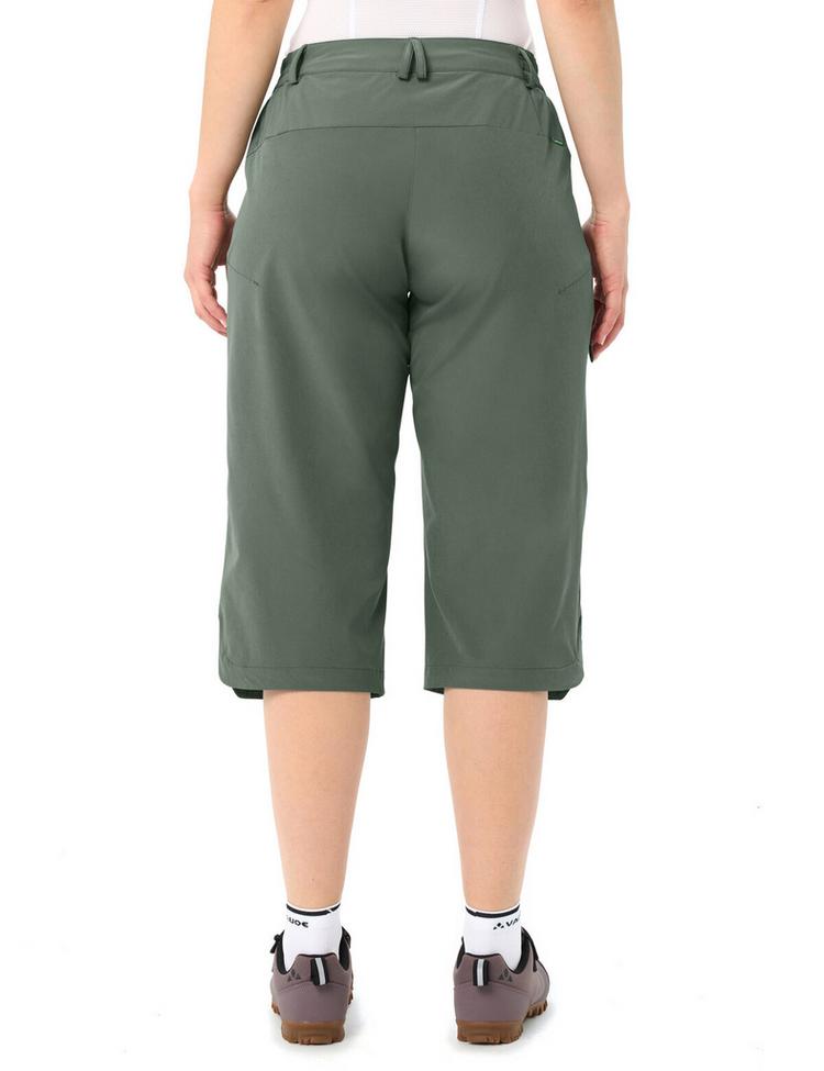 VAUDE VAUDE Women's Tamaro Base Capri Pants Fahrradhose Damen - agave - 1 | SportScheck