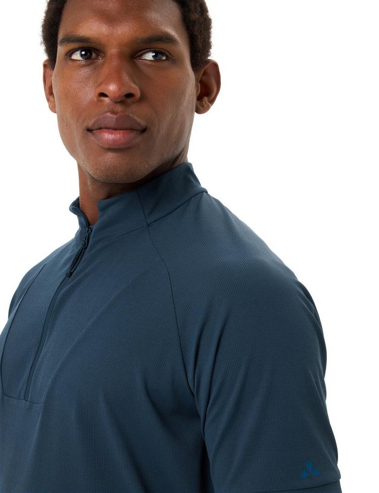 VAUDE VAUDE Men's Adlux HZ Shirt T-Shirt Herren - dark sea - 1 | SportScheck