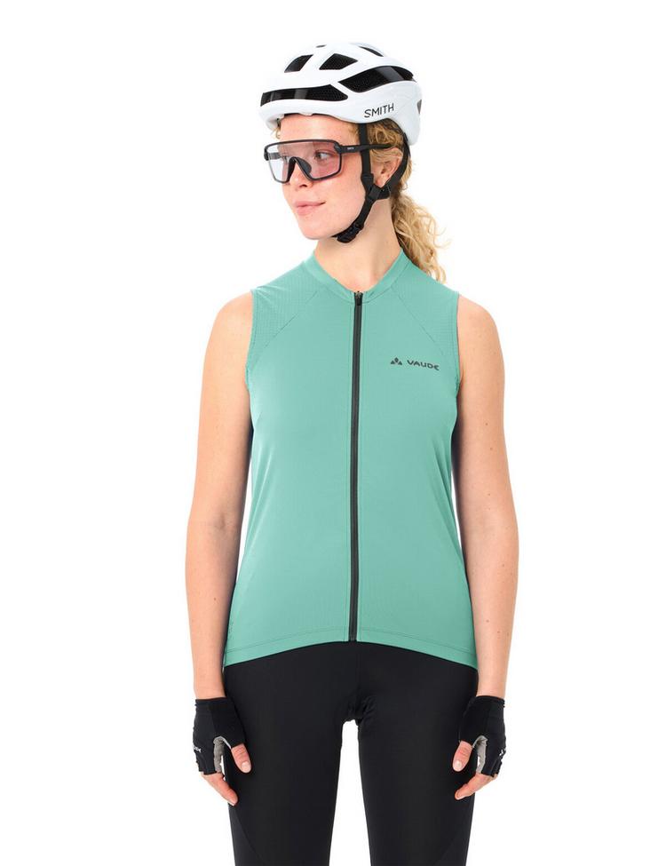 VAUDE VAUDE Women's Matera FZ Tricot SL Trikot Damen - sage - 2 | SportScheck