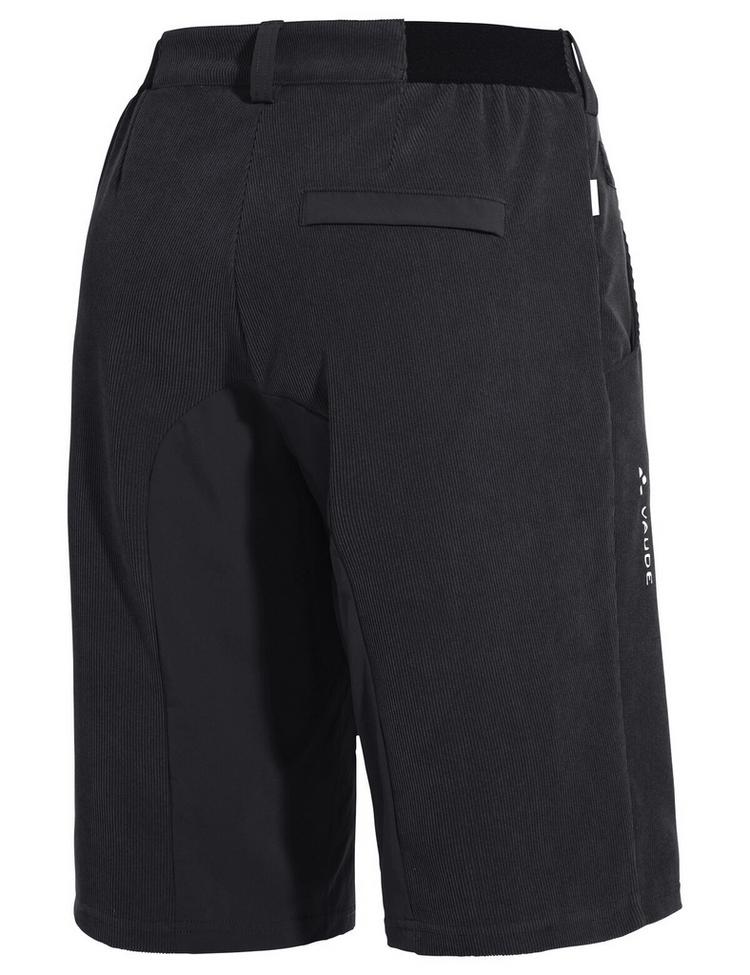 VAUDE VAUDE Women's Loamer Base Cord Shorts Fahrradhose Damen - black - 0 | SportScheck
