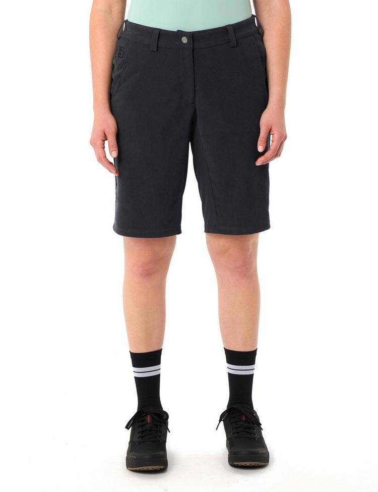 VAUDE VAUDE Women's Loamer Base Cord Shorts Fahrradhose Damen - black - 0 | SportScheck