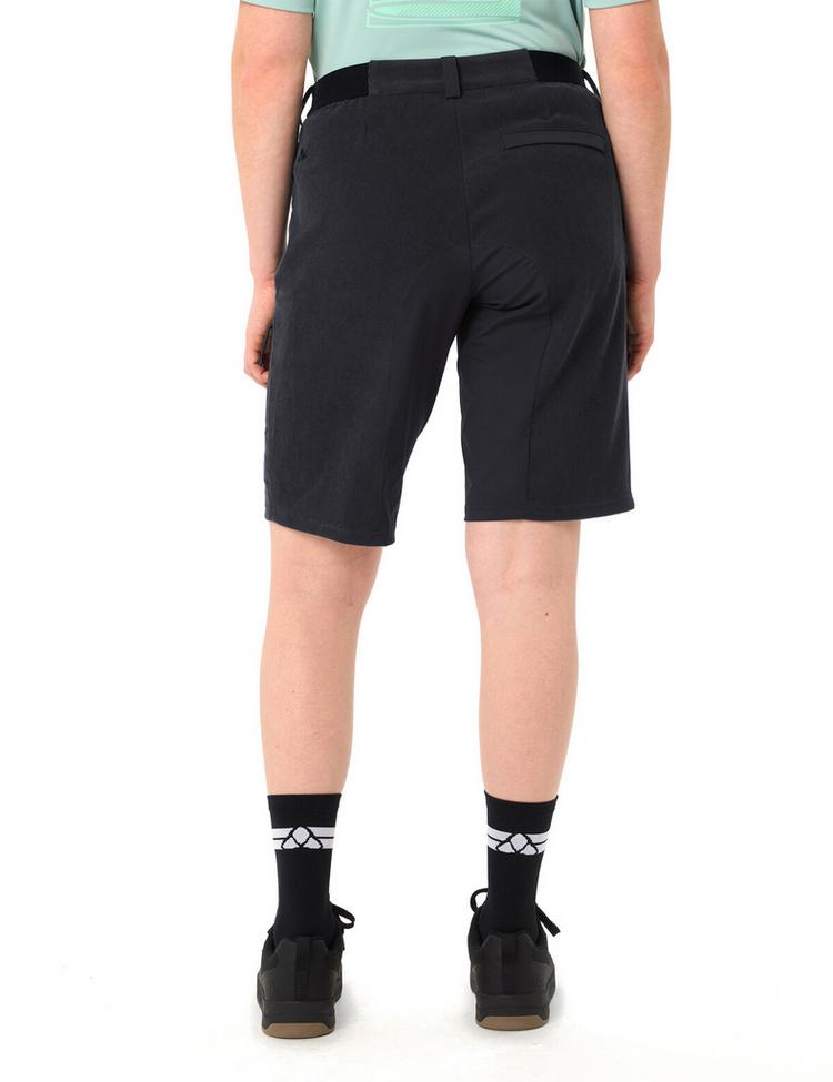 VAUDE VAUDE Women's Loamer Base Cord Shorts Fahrradhose Damen - black - 1 | SportScheck