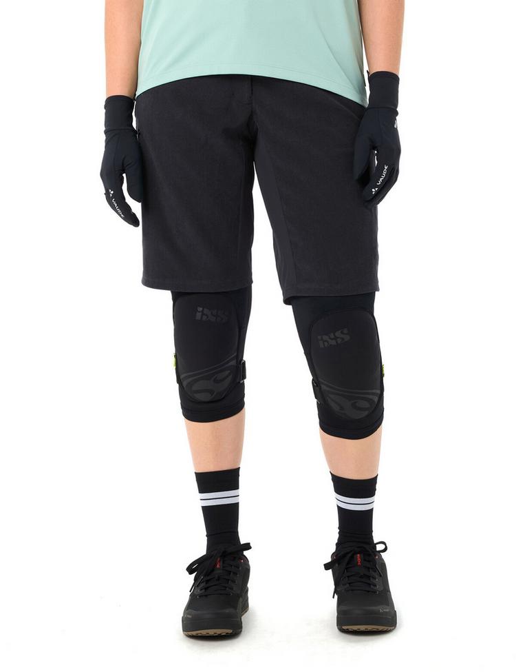 VAUDE VAUDE Women's Loamer Base Cord Shorts Fahrradhose Damen - black - 2 | SportScheck