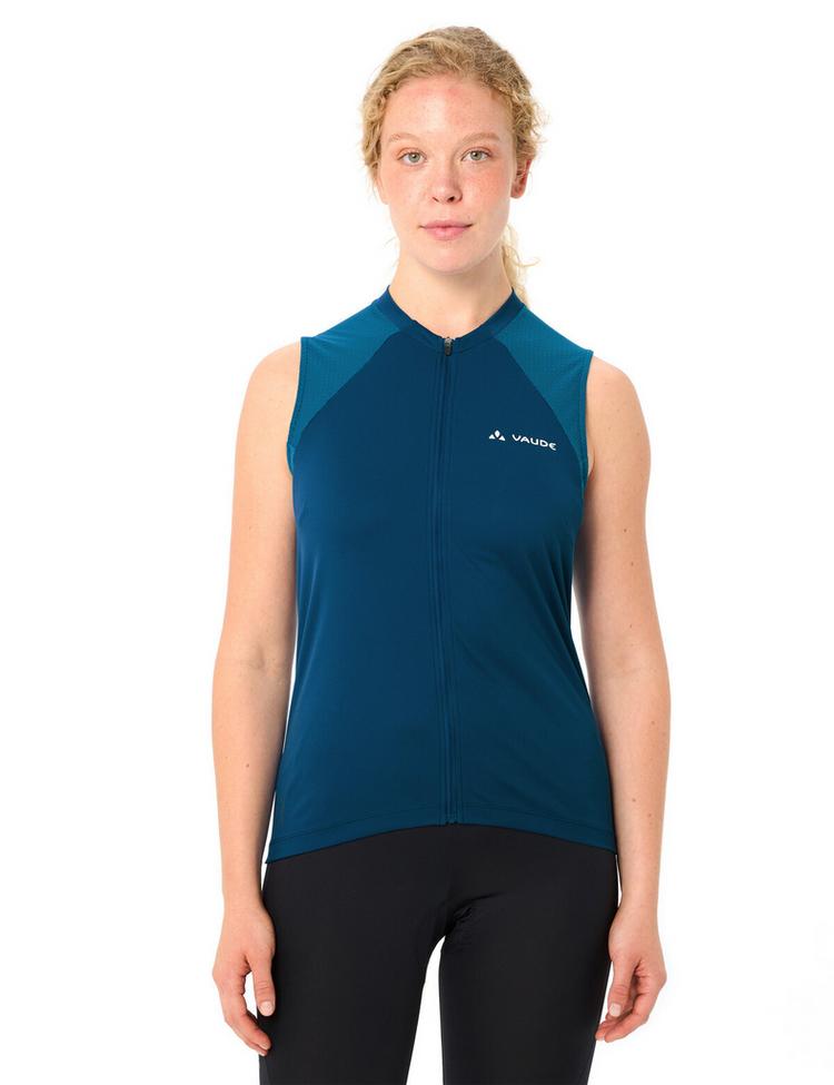 VAUDE VAUDE Women's Matera FZ Tricot SL Trikot Damen - shore blue - 0 | SportScheck