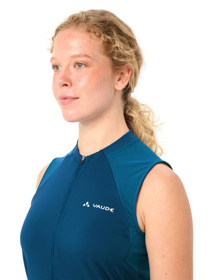 VAUDE VAUDE Women's Matera FZ Tricot SL Trikot Damen - shore blue - 1 | SportScheck
