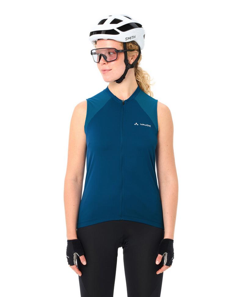 VAUDE VAUDE Women's Matera FZ Tricot SL Trikot Damen - shore blue - 2 | SportScheck