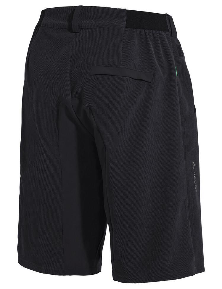 VAUDE VAUDE Men's Loamer Base Cord Shorts Fahrradhose Herren - black - 0 | SportScheck