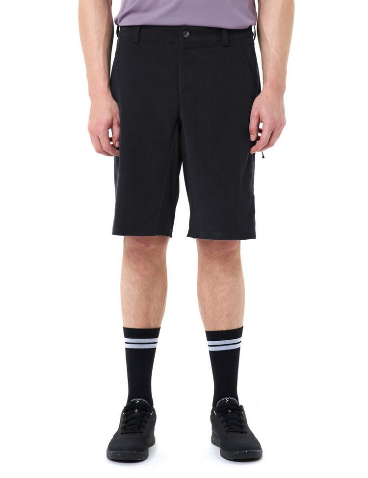 VAUDE VAUDE Men's Loamer Base Cord Shorts Fahrradhose Herren - black - 0 | SportScheck