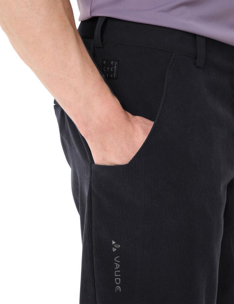 VAUDE VAUDE Men's Loamer Base Cord Shorts Fahrradhose Herren - black - 1 | SportScheck