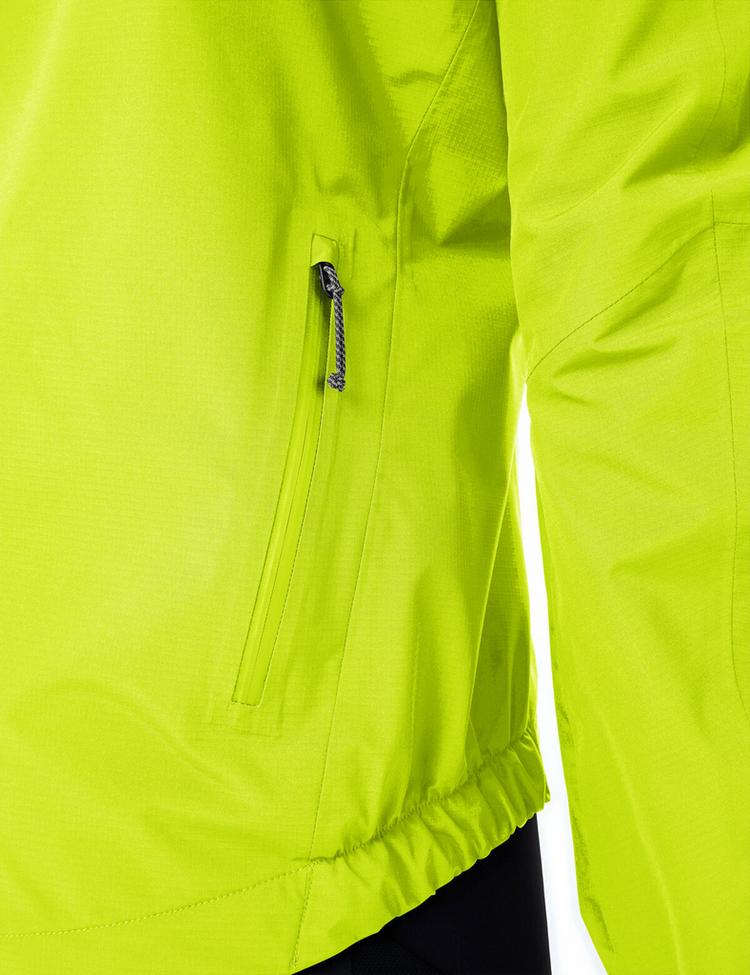 VAUDE VAUDE Men's Kuro Pro Rain Jacket Fahrradjacke Herren - neon yellow - 0 | SportScheck