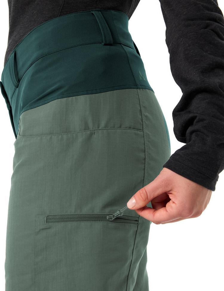 VAUDE VAUDE Women's Qimsa Shorts II Fahrradhose Damen - agave - 1 | SportScheck