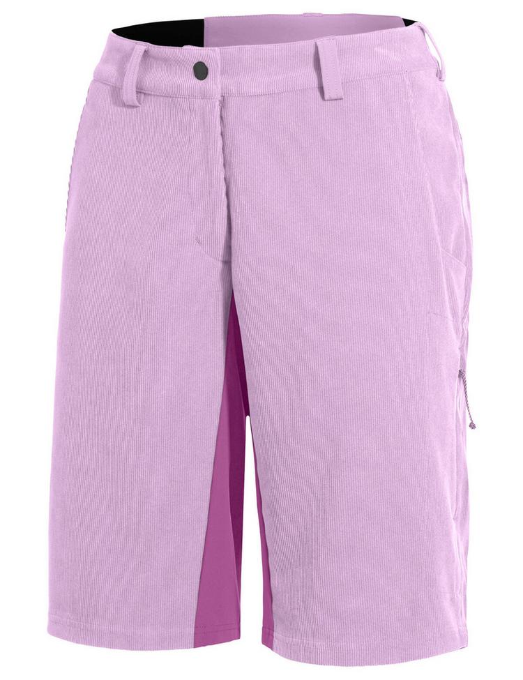 VAUDE VAUDE Women's Loamer Base Cord Shorts Fahrradhose Damen - raspberry - 0 | SportScheck
