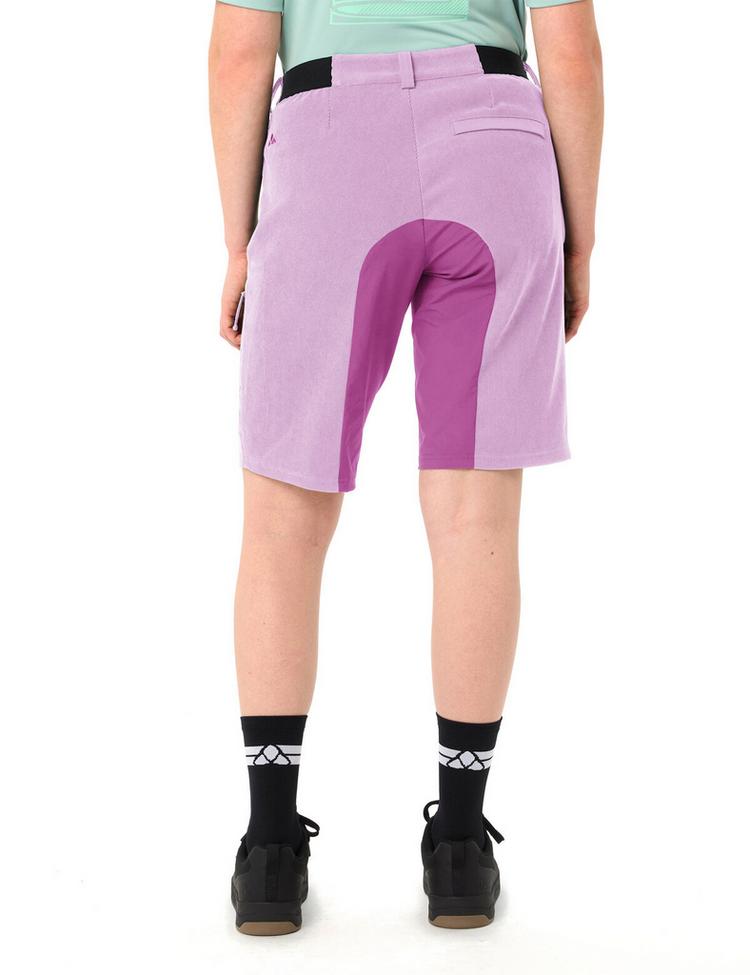 VAUDE VAUDE Women's Loamer Base Cord Shorts Fahrradhose Damen - raspberry - 1 | SportScheck