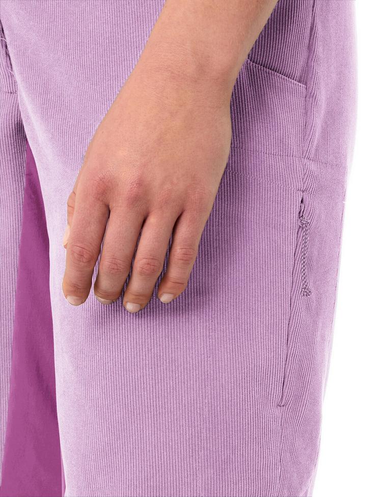 VAUDE VAUDE Women's Loamer Base Cord Shorts Fahrradhose Damen - raspberry - 0 | SportScheck