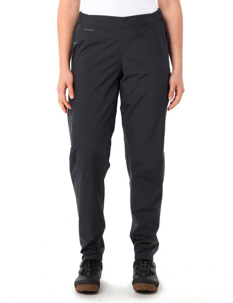 VAUDE VAUDE Women's Kuro Pro Rain Pants Fahrradhose Damen - black - 0 | SportScheck