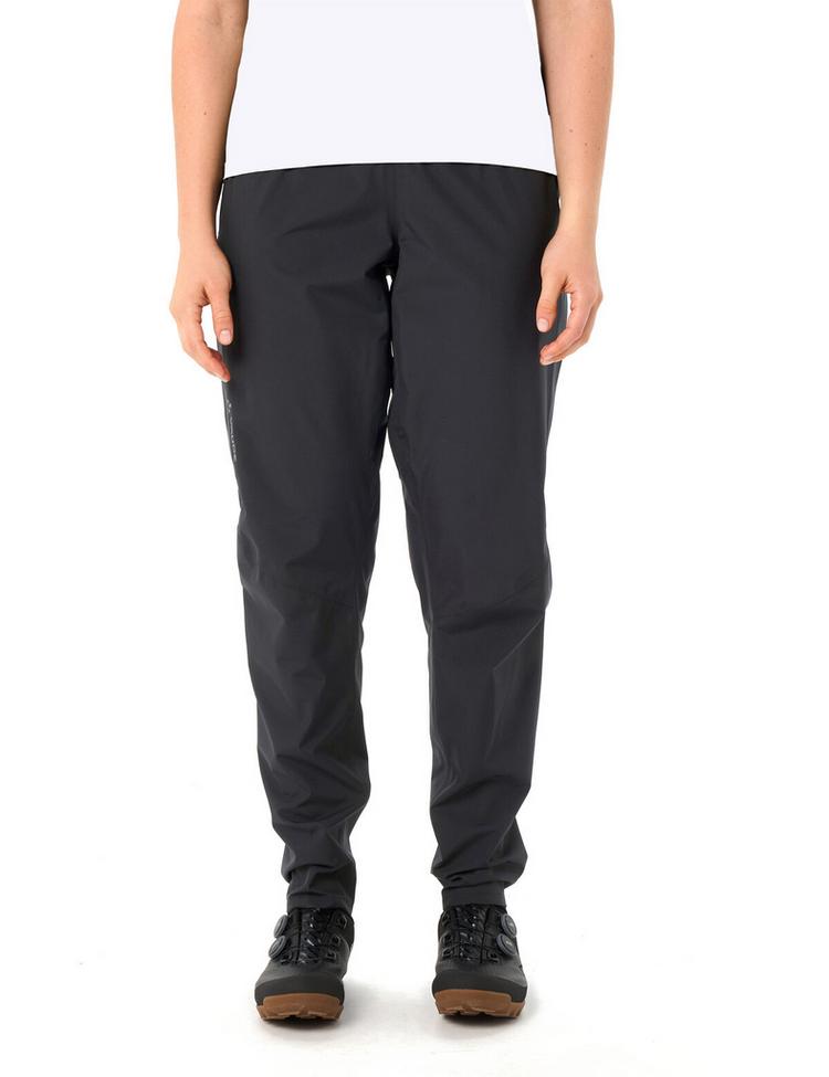 VAUDE VAUDE Women's Kuro Pro Rain Pants Fahrradhose Damen - black - 2 | SportScheck