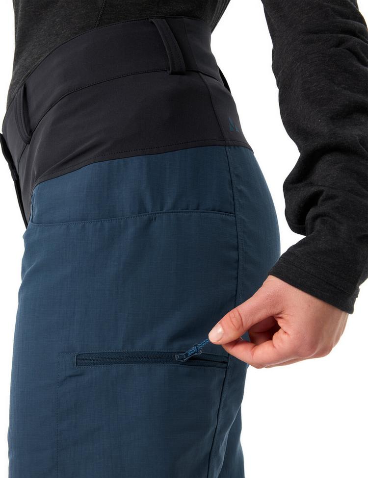 VAUDE VAUDE Women's Qimsa Shorts II Fahrradhose Damen - dark sea - 0 | SportScheck