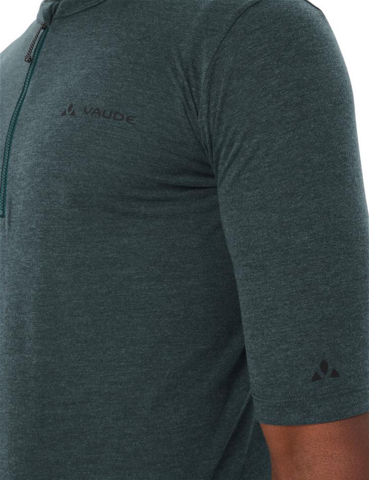 VAUDE VAUDE Men's Kuro HZ Tricot T-Shirt Herren - deep pond - 4 | SportScheck