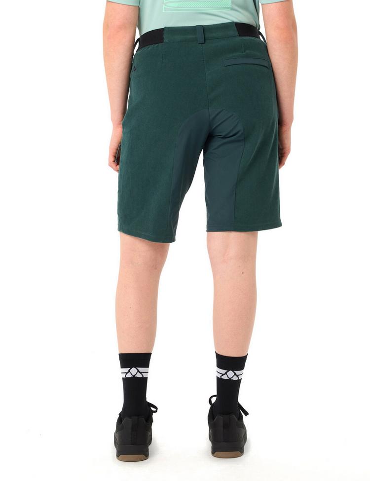 VAUDE VAUDE Women's Loamer Base Cord Shorts Fahrradhose Damen - deep pond - 1 | SportScheck