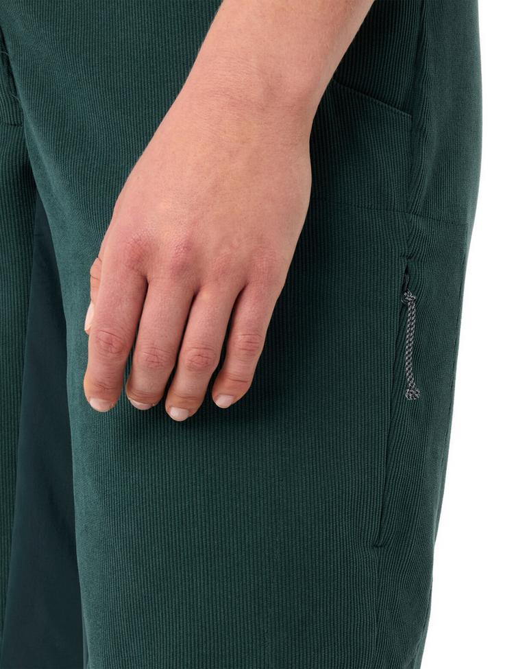 VAUDE VAUDE Women's Loamer Base Cord Shorts Fahrradhose Damen - deep pond - 1 | SportScheck