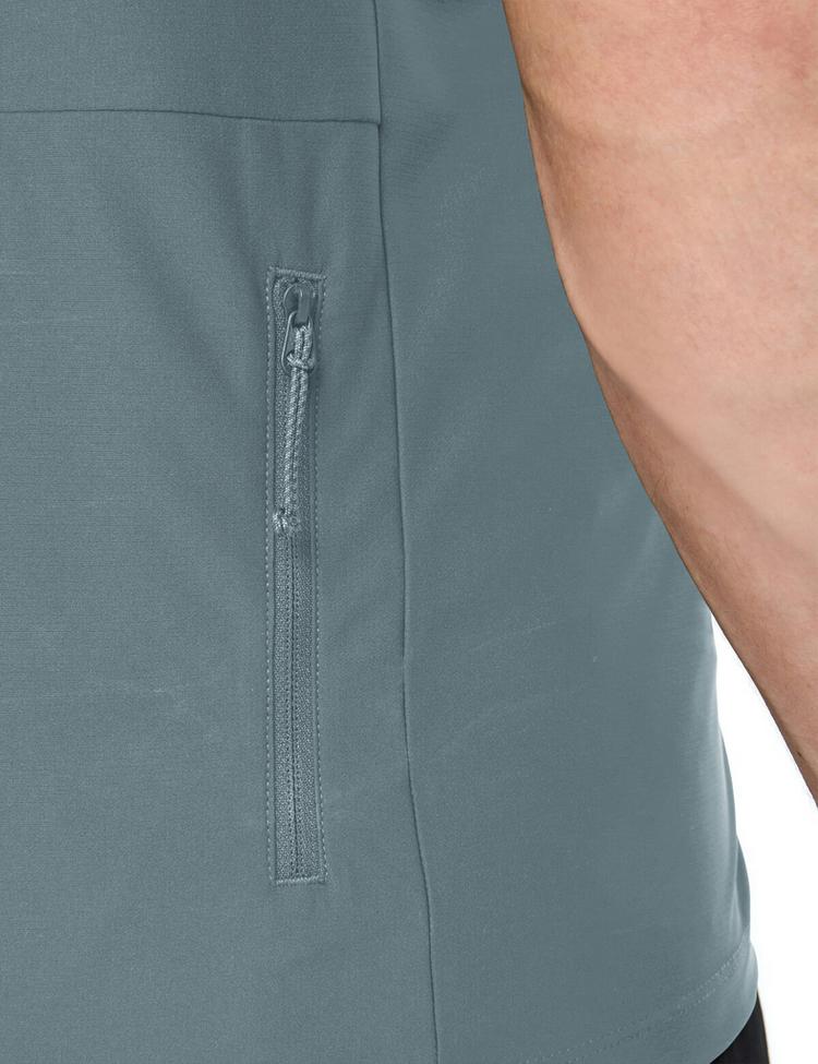 VAUDE VAUDE Men's Qimsa Pro HZ Shirt T-Shirt Herren - heron - 0 | SportScheck