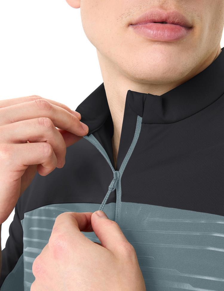 VAUDE VAUDE Men's Qimsa Pro HZ Shirt T-Shirt Herren - heron - 1 | SportScheck