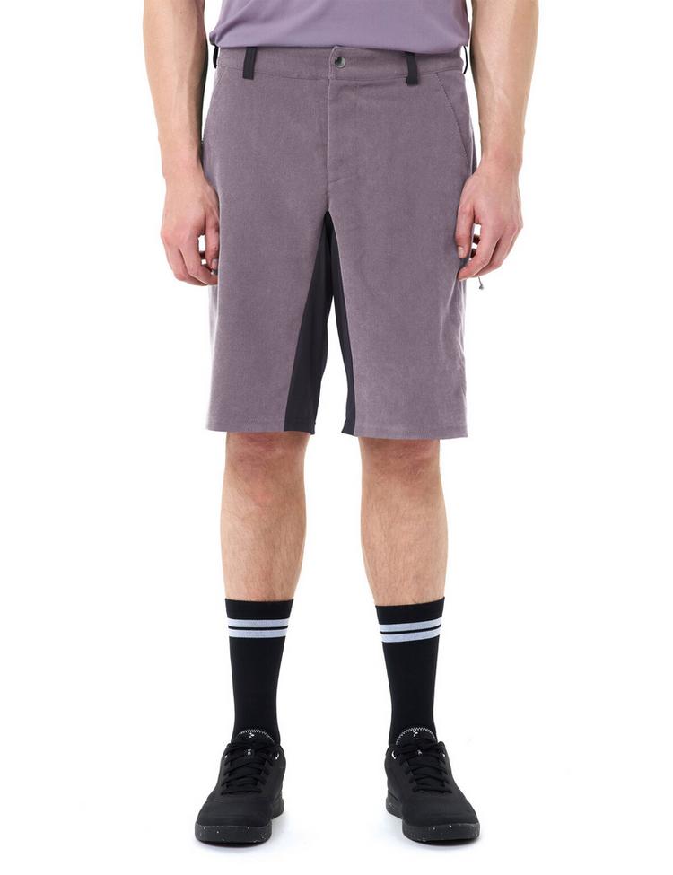 VAUDE VAUDE Men's Loamer Base Cord Shorts Fahrradhose Herren - purple ash - 0 | SportScheck