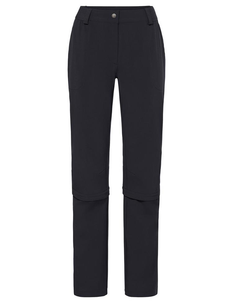 VAUDE VAUDE Women's Farley Stretch ZO Capri Pants Funktionshose Damen - black - 0 | SportScheck