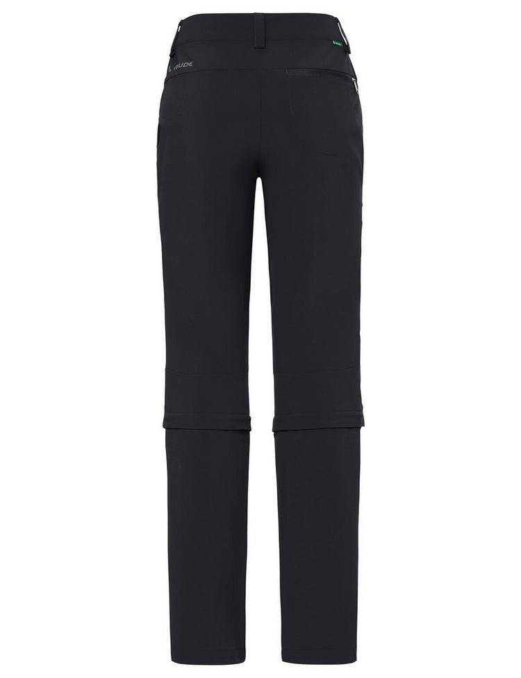 VAUDE VAUDE Women's Farley Stretch ZO Capri Pants Funktionshose Damen - black - 0 | SportScheck