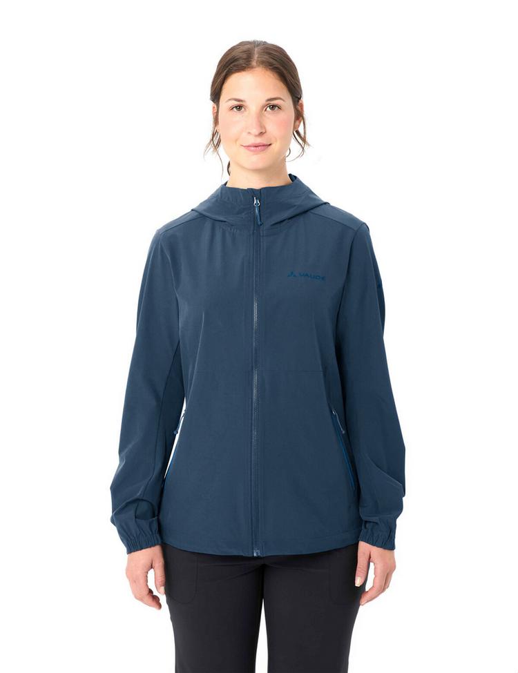 VAUDE VAUDE Women's Elope Wind Jacket Outdoorjacke Damen - dark sea - 0 | SportScheck