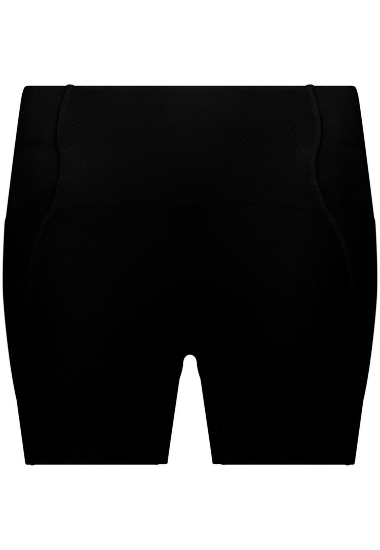 2XU 2XU Aero Mesh Hi-Rise 4 Inch Shorts Funktionsshorts Damen - black-silver reflective - 0 | SportScheck
