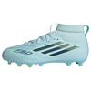 adidas F50 SPARKFUSION LEAGUE Mid-Cut feste Fu&szlig;ballschuhe Kinder - Almost Blue / Dusky Petrol / Hi-Res Yellow