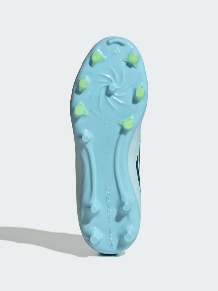 adidas adidas F50 SPARKFUSION LEAGUE Mid-Cut feste Fu&szlig;ballschuhe Kinder - Almost Blue / Dusky Petrol / Hi-Res Yellow - 1 | SportScheck