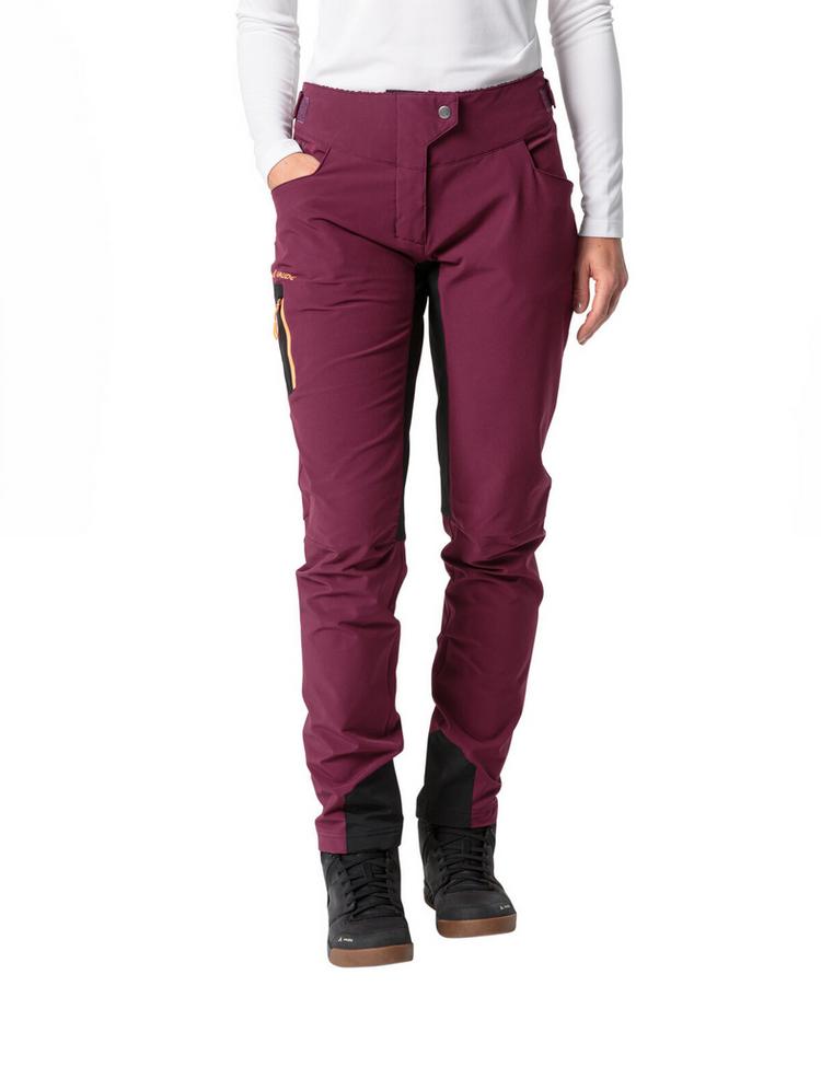 VAUDE VAUDE Women's Qimsa Light Softshell Pants Funktionshose Damen - cassis - 0 | SportScheck