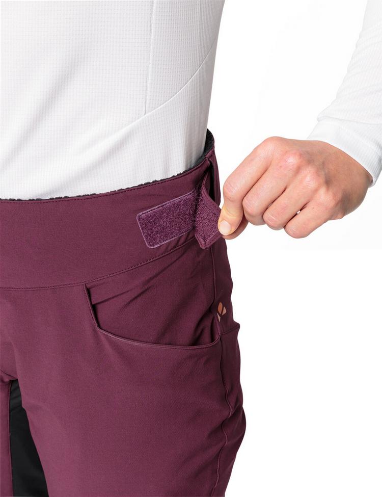 VAUDE VAUDE Women's Qimsa Light Softshell Pants Funktionshose Damen - cassis - 0 | SportScheck