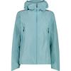 CMP JACKET FIX HOOD Outdoorjacke Damen - T&uuml;rkis2410