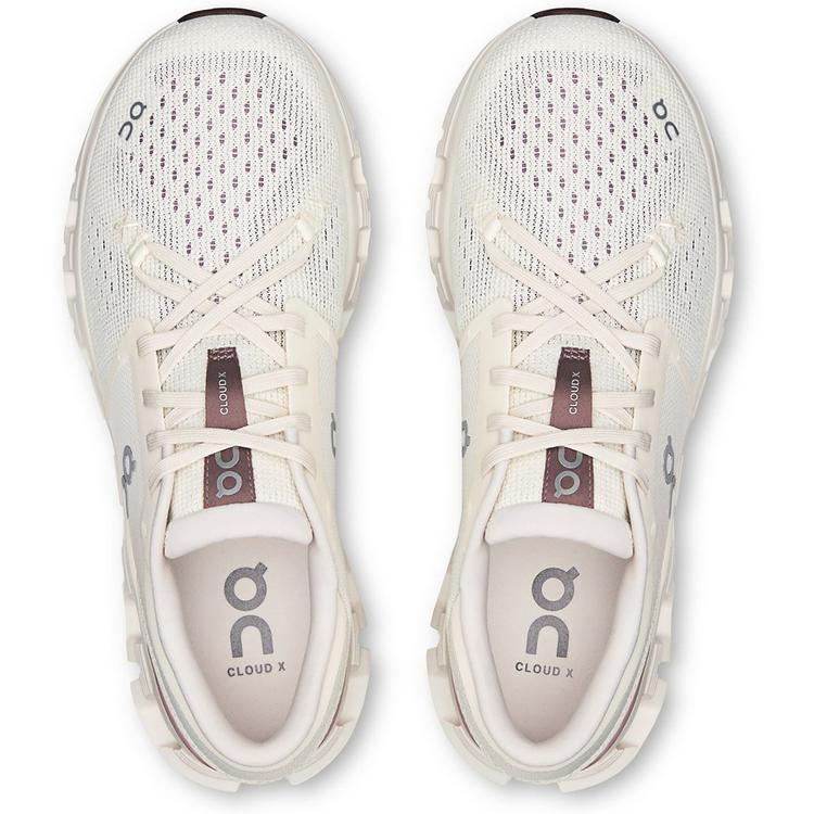 On On Cloud X 4 Wanderschuhe Damen - Wei&szlig;9565 - 3 | SportScheck