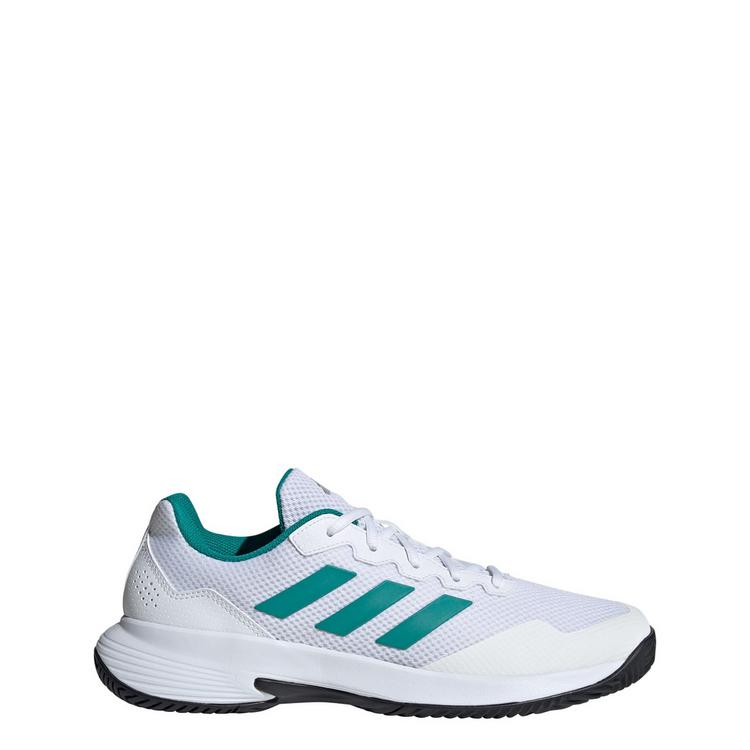 adidas adidas Gamecourt 2.0 Tennisschuh Tennisschuhe Herren - Cloud White / Pure Teal / Core Black - 0 | SportScheck